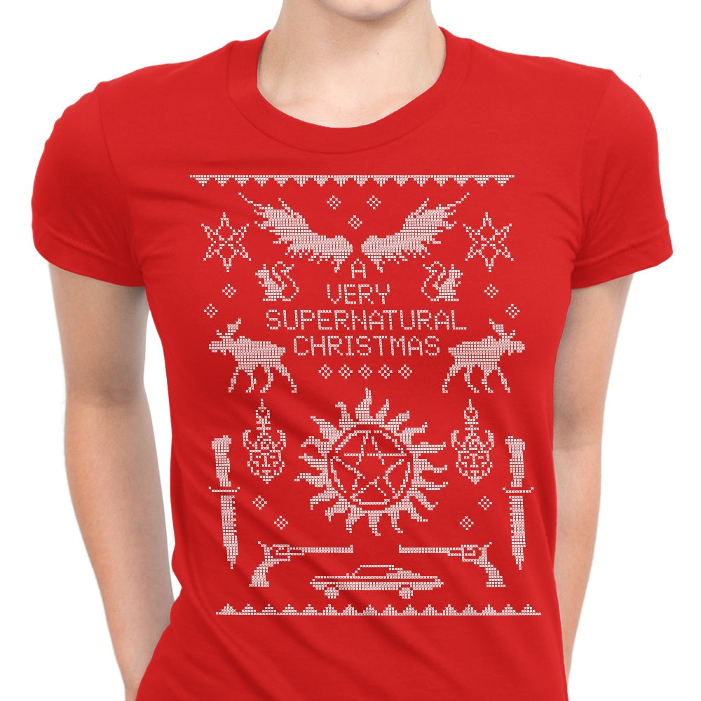 A Very SPN Sweater - Women's Apparel T-Shirts, Hoodie, Sweatshirt | CiraTrend.com (Image 1)