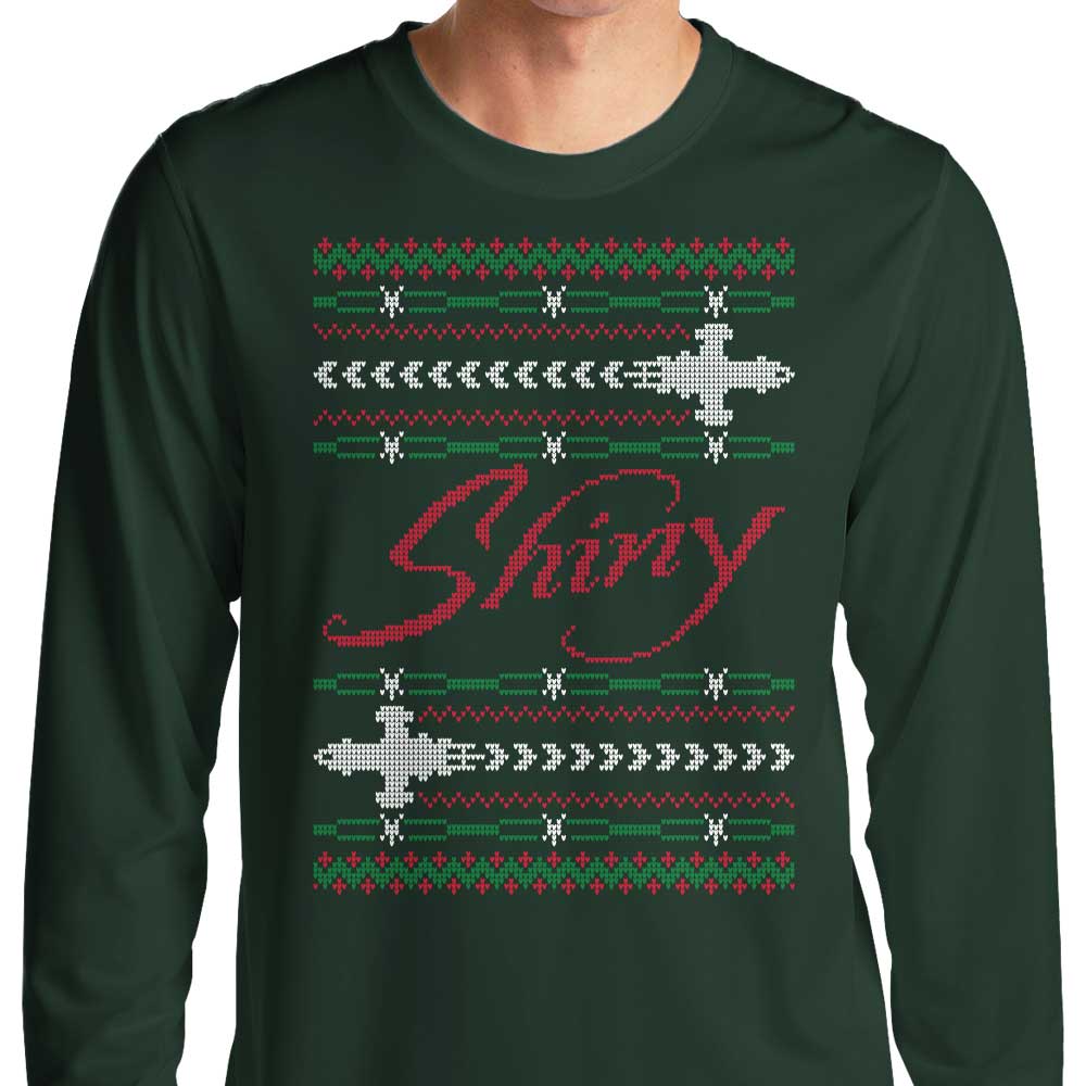 A Very Shiny Christmas - Long Sleeve T-Shirt Hoodie, Sweatshirt | CiraTrend.com (Image 1)