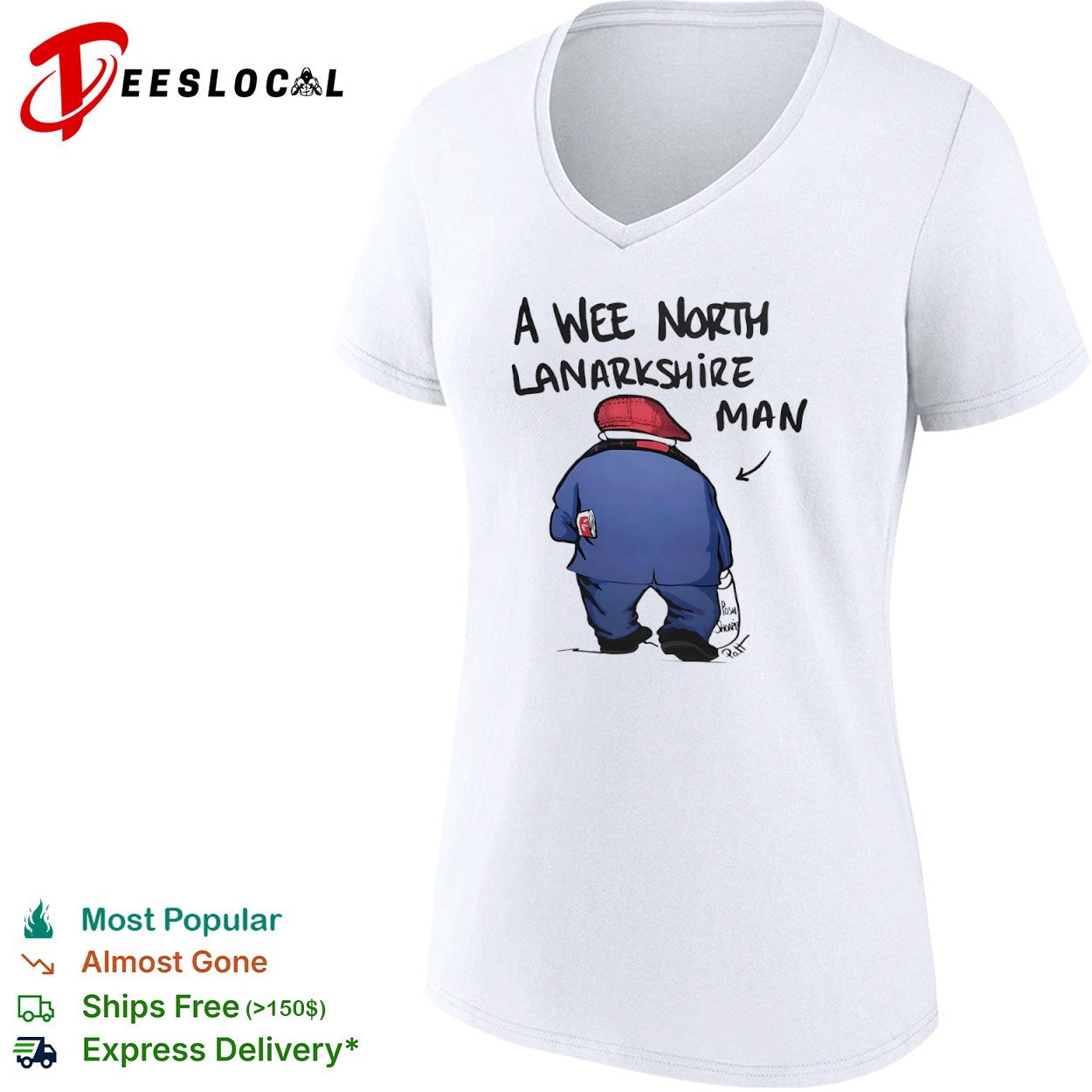 A Wee North Lanarkshire man Shirt