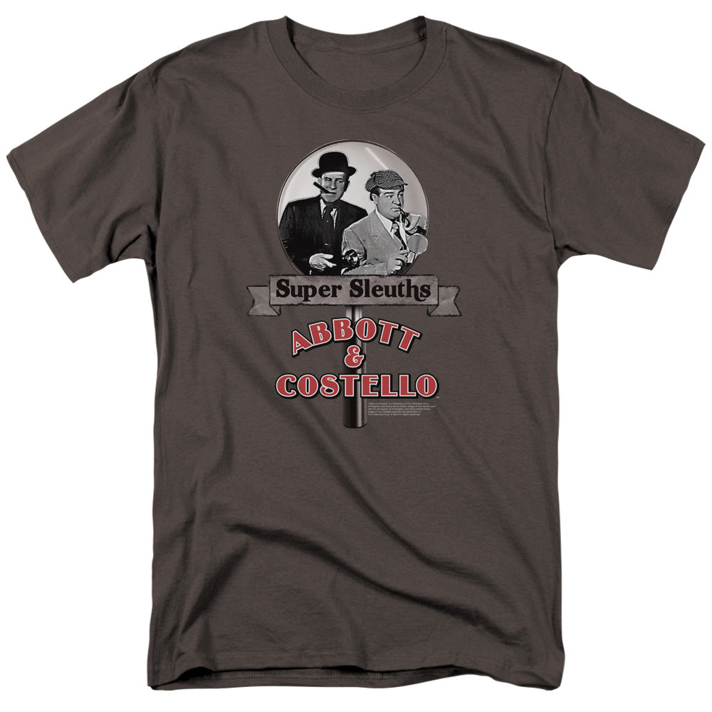 Abbott & Costello Super Sleuths Mens T Shirt Charcoal Hoodie, Sweatshirt | CiraTrend.com