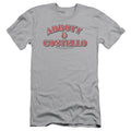 Abbott & Costello Logo Slim Fit Mens T Shirt Silver Hoodie, Sweatshirt | CiraTrend.com