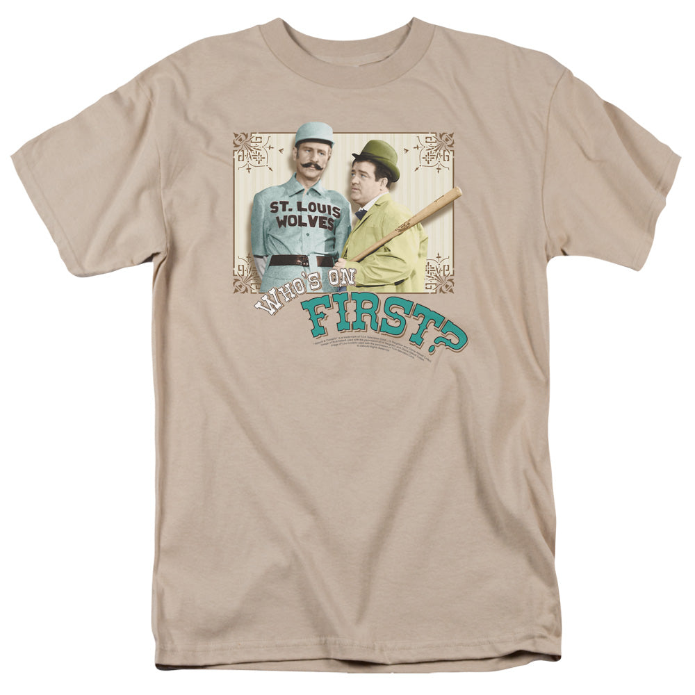 Abbott & Costello Whos First Sand T-Shirts, Hoodie, Sweatshirt
