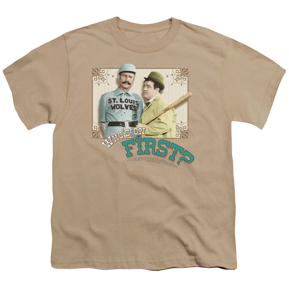 Abbott & Costello Whos On First Kids Youth T Shirt Sand Hoodie, Sweatshirt | CiraTrend.com