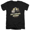 Abbott & Costello Horsing Around Mens Slim Fit V-Neck T Shirt Black Hoodie, Sweatshirt | CiraTrend.com