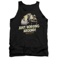Abbott & Costello Horsing Around Mens Tank Top Shirt Black Hoodie, Sweatshirt | CiraTrend.com
