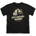 Abbott and Costello Horsing Around - Youth T-Shirt (Ages 8-12) Hoodie, Sweatshirt | CiraTrend.com