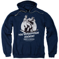 Abbott & Costello Off Your Rocker Mens Hoodie Navy Blue T-Shirts, Sweatshirt | CiraTrend.com