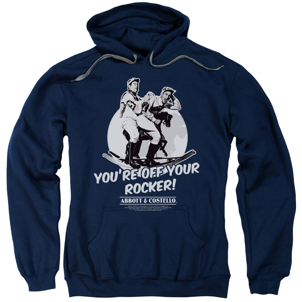Abbott & Costello Off Your Rocker Mens Hoodie Navy Blue T-Shirts, Sweatshirt | CiraTrend.com
