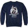Abbott & Costello Off Your Rocker Mens Crewneck Sweatshirt Navy Blue T-Shirts, Hoodie | CiraTrend.com