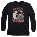 Abbott and Costello Bad Boy - Men's Long Sleeve T-Shirt Hoodie, Sweatshirt | CiraTrend.com