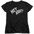 Abbott & Costello Hey Abbott Womens T Shirt Black Hoodie, Sweatshirt | CiraTrend.com