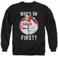 Abbott & Costello First Mens Crewneck Sweatshirt Black T-Shirts, Hoodie | CiraTrend.com