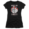 Abbott & Costello First Junior Sheer Cap Sleeve Womens T Shirt Black Hoodie, Sweatshirt | CiraTrend.com