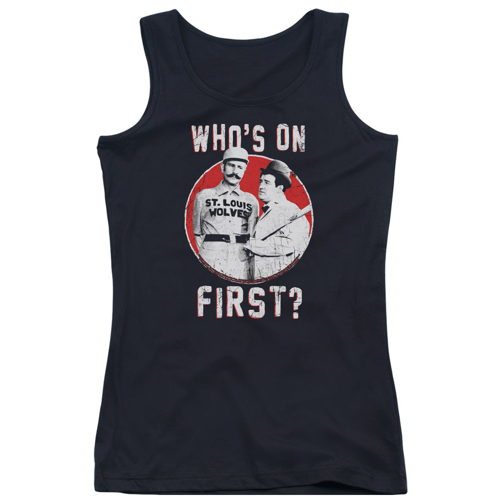 Abbott & Costello First Womens Tank Top Shirt Black Hoodie, Sweatshirt | CiraTrend.com