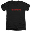 Astro Boy Classic Logo Mens Slim Fit V Neck T Shirt Black Hoodie, Sweatshirt | CiraTrend.com
