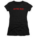 Astro Boy Classic Logo Junior Sheer Cap Sleeve Womens T Shirt Black Hoodie, Sweatshirt | CiraTrend.com