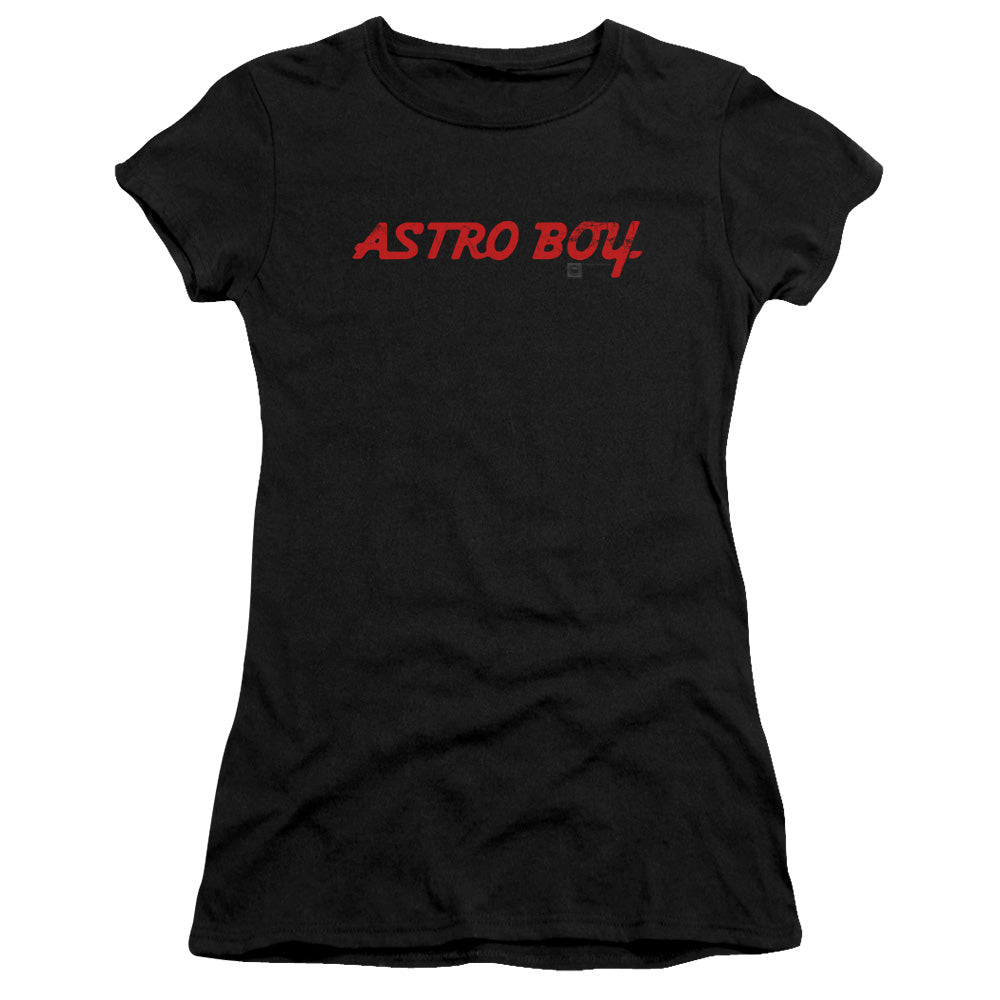 Astro Boy Classic Logo Junior Sheer Cap Sleeve Womens T Shirt Black Hoodie, Sweatshirt | CiraTrend.com