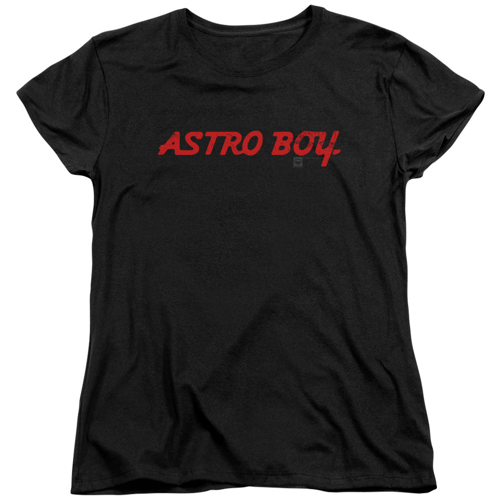 Astro Boy Classic Logo Womens T Shirt Black Hoodie, Sweatshirt | CiraTrend.com
