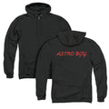 Astro Boy Classic Logo Back Print Zipper Mens Hoodie Black T-Shirts, Sweatshirt | CiraTrend.com