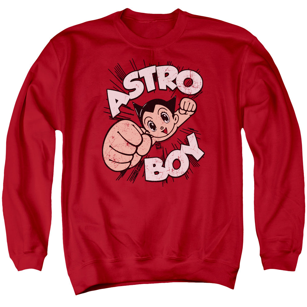 Astro Boy Flying Mens Crewneck Sweatshirt Red T-Shirts, Hoodie | CiraTrend.com