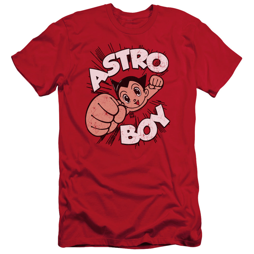 Astro Boy Flying Slim Fit Mens T Shirt Red Hoodie, Sweatshirt | CiraTrend.com