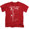 Astro Boy Schematics Juvenile Kids Youth T Shirt Red Hoodie, Sweatshirt | CiraTrend.com
