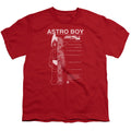 Astro Boy Schematics Kids Youth T Shirt Red Hoodie, Sweatshirt | CiraTrend.com