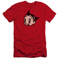Astro Boy Face Premium Bella Canvas Slim Fit Mens T Shirt Red Hoodie, Sweatshirt | CiraTrend.com