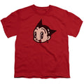 Astro Boy Face Kids Youth T Shirt Red Hoodie, Sweatshirt | CiraTrend.com