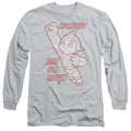 Astro Boy Built For Action Mens Long Sleeve Shirt Silver Hoodie, Sweatshirt | CiraTrend.com