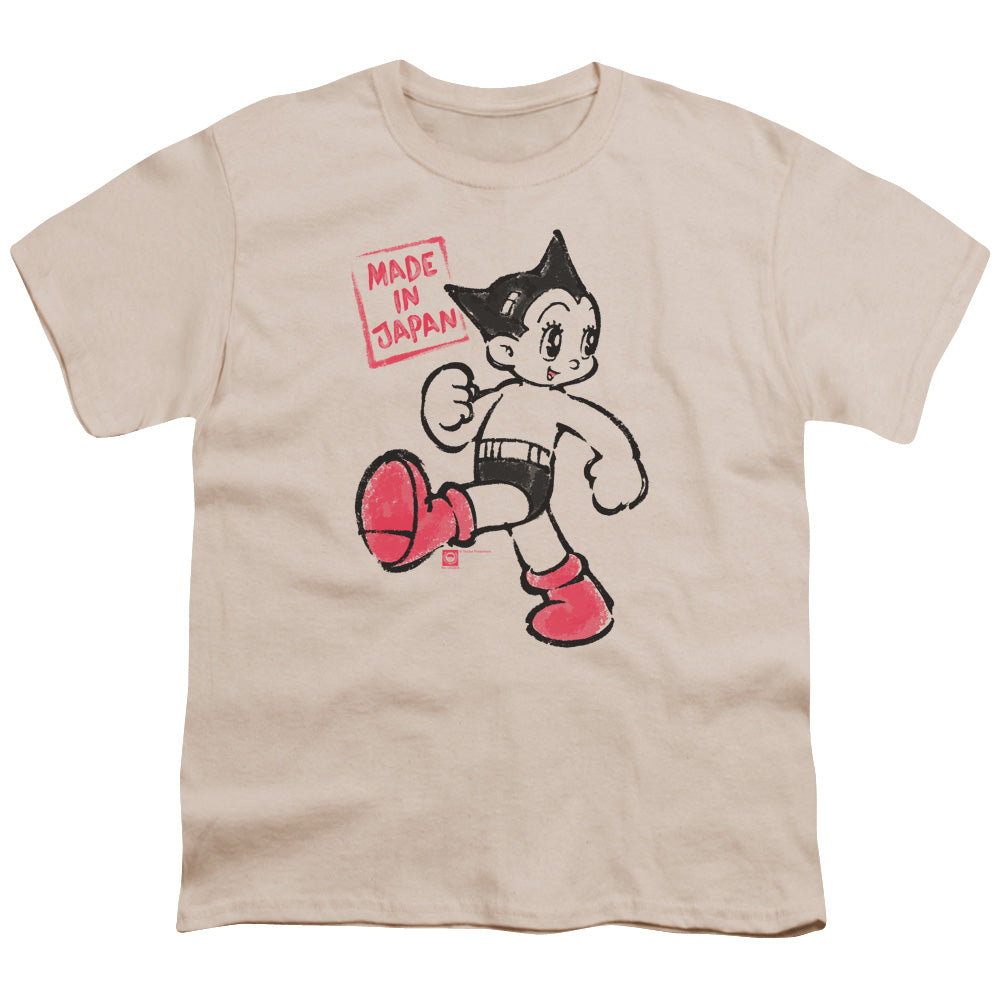 Astro Boy Made In Japan Kids Youth T Shirt Cream Hoodie, Sweatshirt | CiraTrend.com