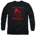 Astro Boy Real Hero Mens Long Sleeve Shirt Black Hoodie, Sweatshirt | CiraTrend.com