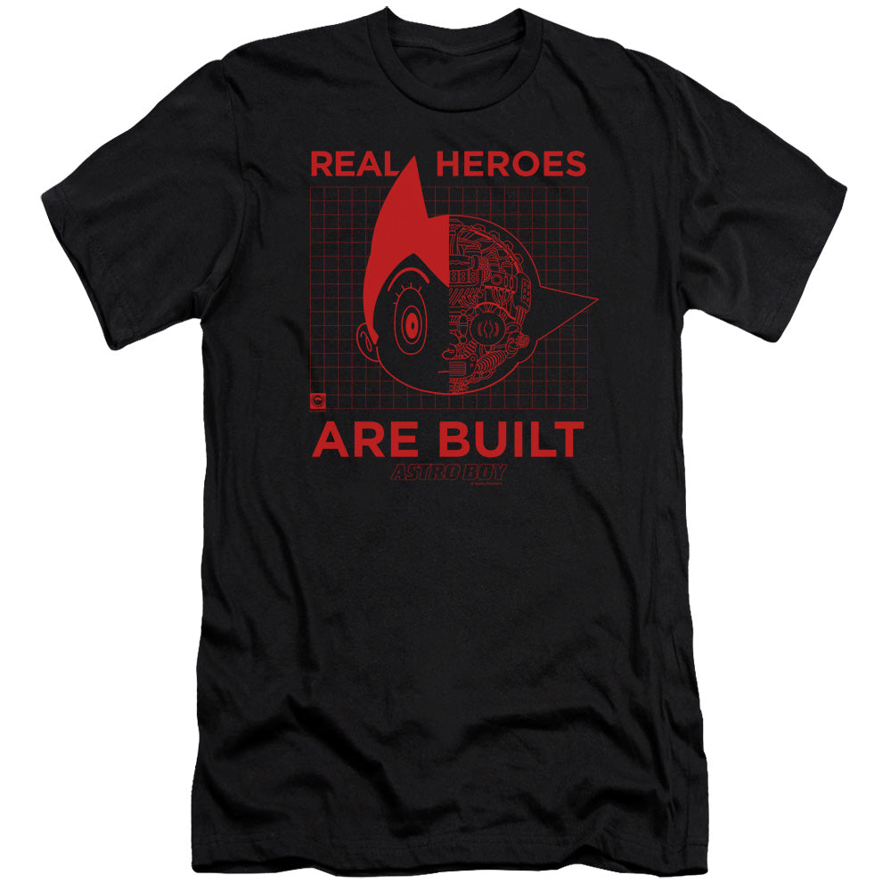 Astro Boy Real Hero Slim Fit Mens T Shirt Black Hoodie, Sweatshirt | CiraTrend.com