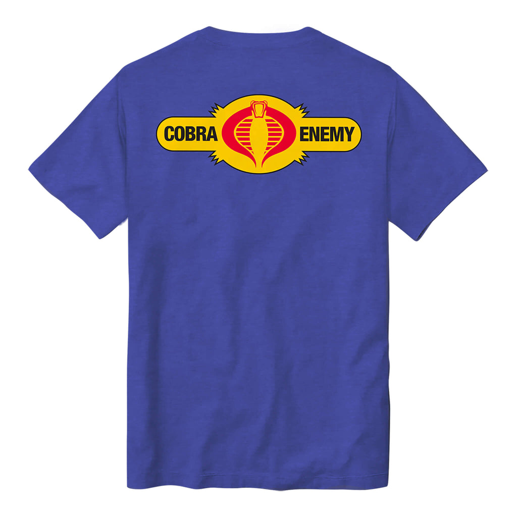 G.I. Joe Cobra Enemy T-shirt - True Heather Blue Hoodie, Sweatshirt | CiraTrend.com (Image 2)