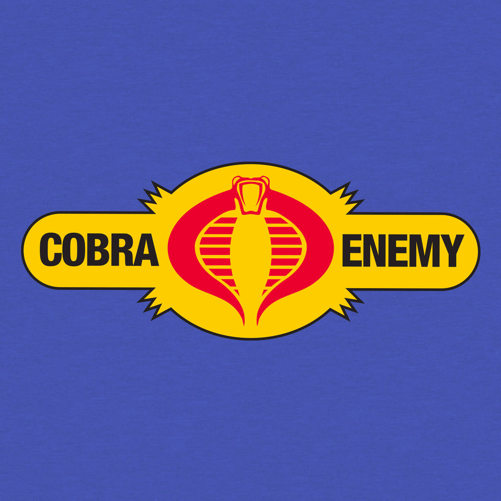 G.I. Joe Cobra Enemy T-shirt - True Heather Blue Hoodie, Sweatshirt | CiraTrend.com (Image 4)