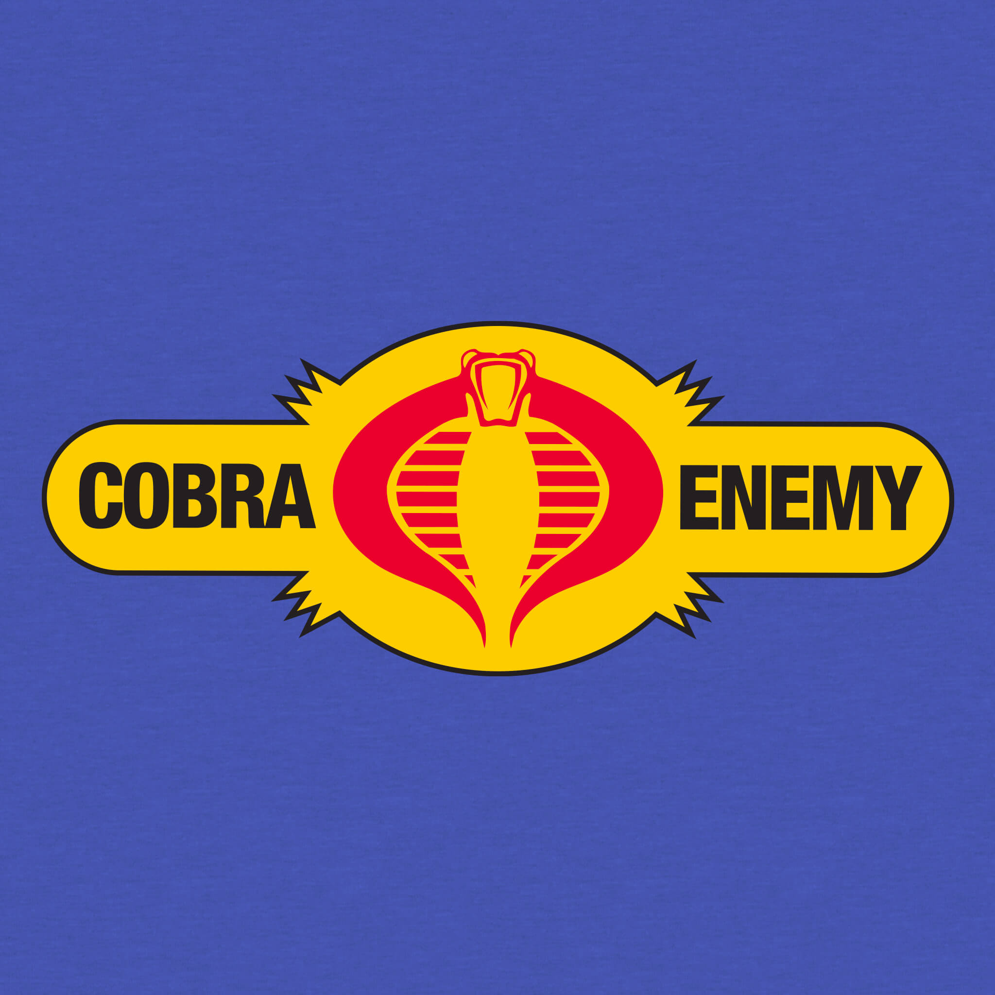 G.I. Joe Cobra Enemy T-shirt - True Heather Blue Hoodie, Sweatshirt | CiraTrend.com (Image 4)