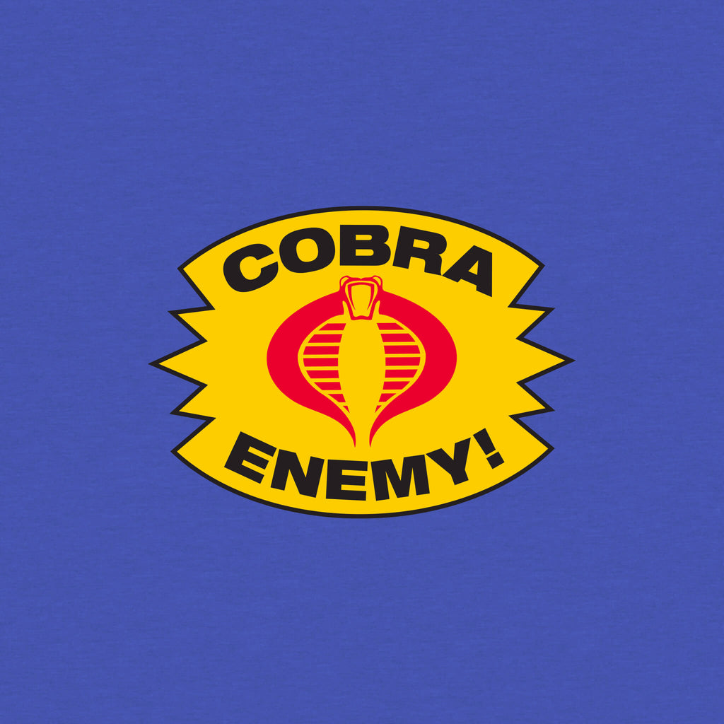 G.I. Joe Cobra Enemy T-shirt - True Heather Blue Hoodie, Sweatshirt | CiraTrend.com (Image 3)