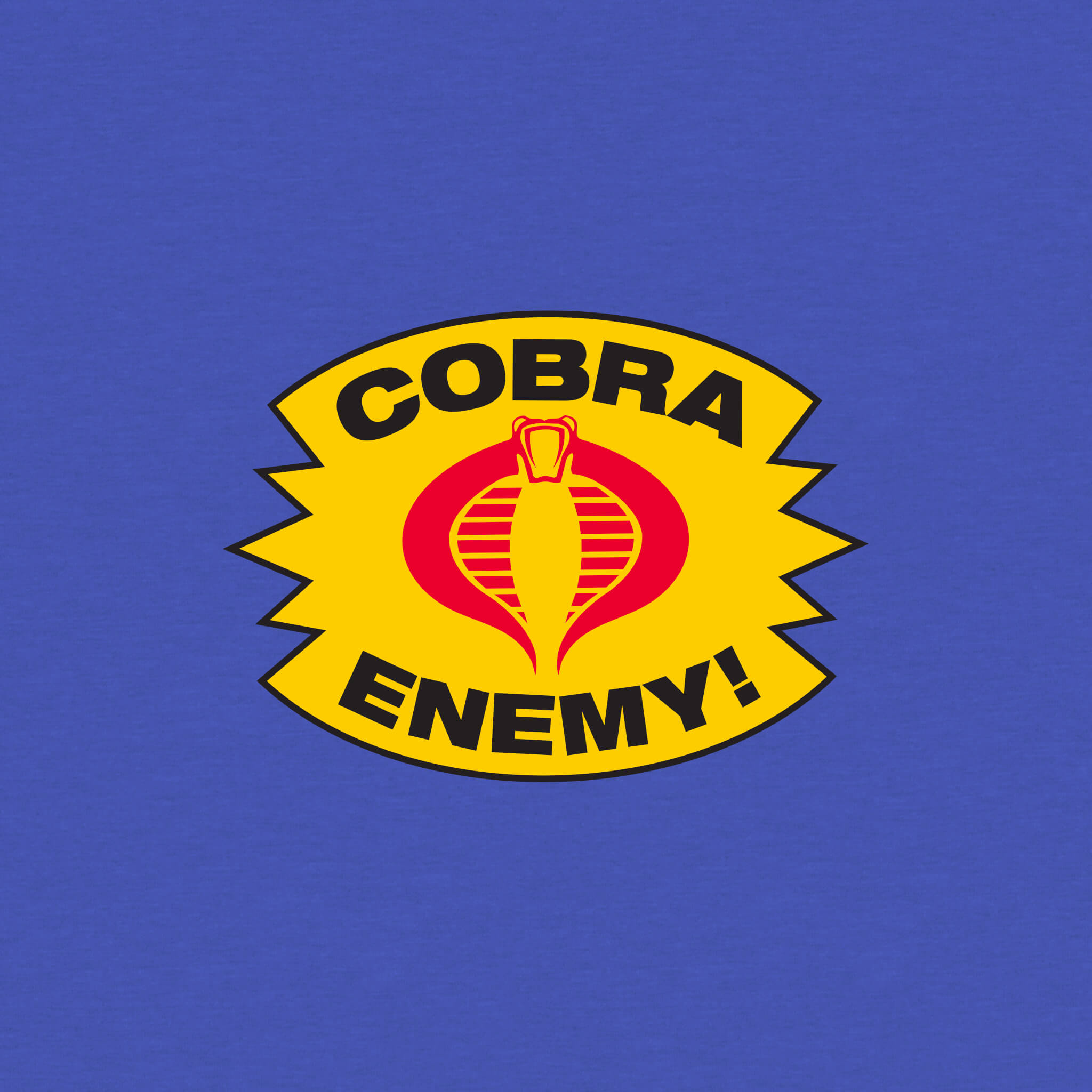 G.I. Joe Cobra Enemy T-shirt - True Heather Blue Hoodie, Sweatshirt | CiraTrend.com (Image 3)