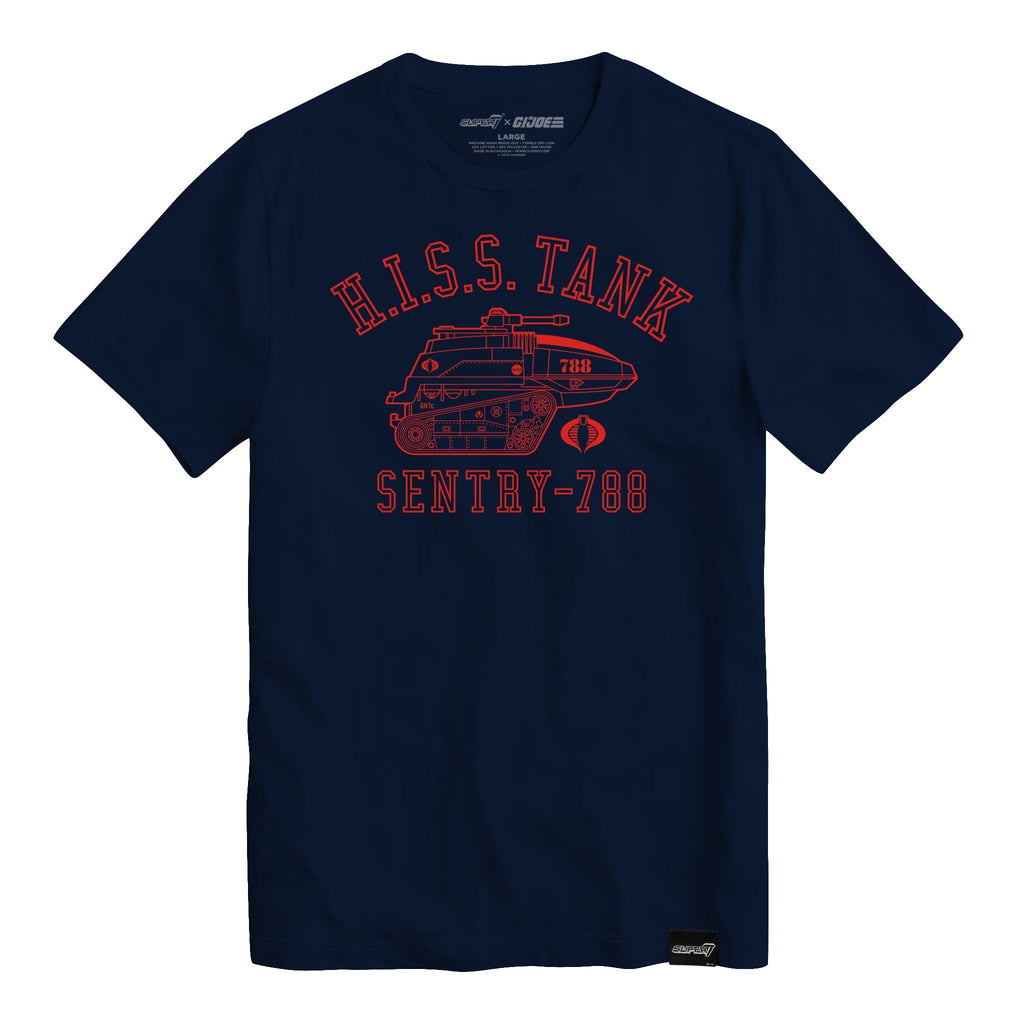 G.I. Joe Hiss Tank T-shirt - NAVY Hoodie, Sweatshirt | CiraTrend.com (Image 1)