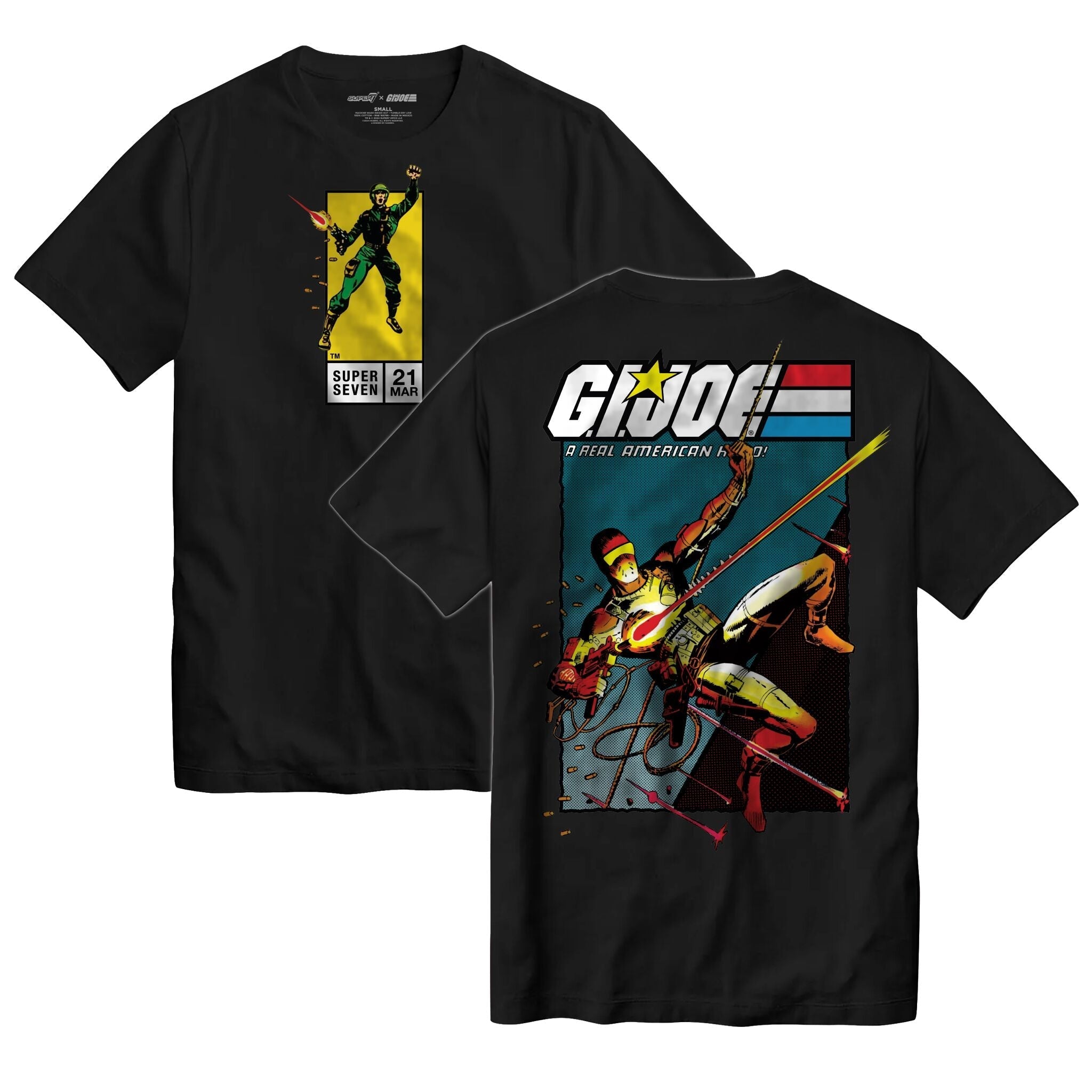G.I. Joe Snake Eyes Comic Tshirt Hoodie, Sweatshirt | CiraTrend.com (Image 1)