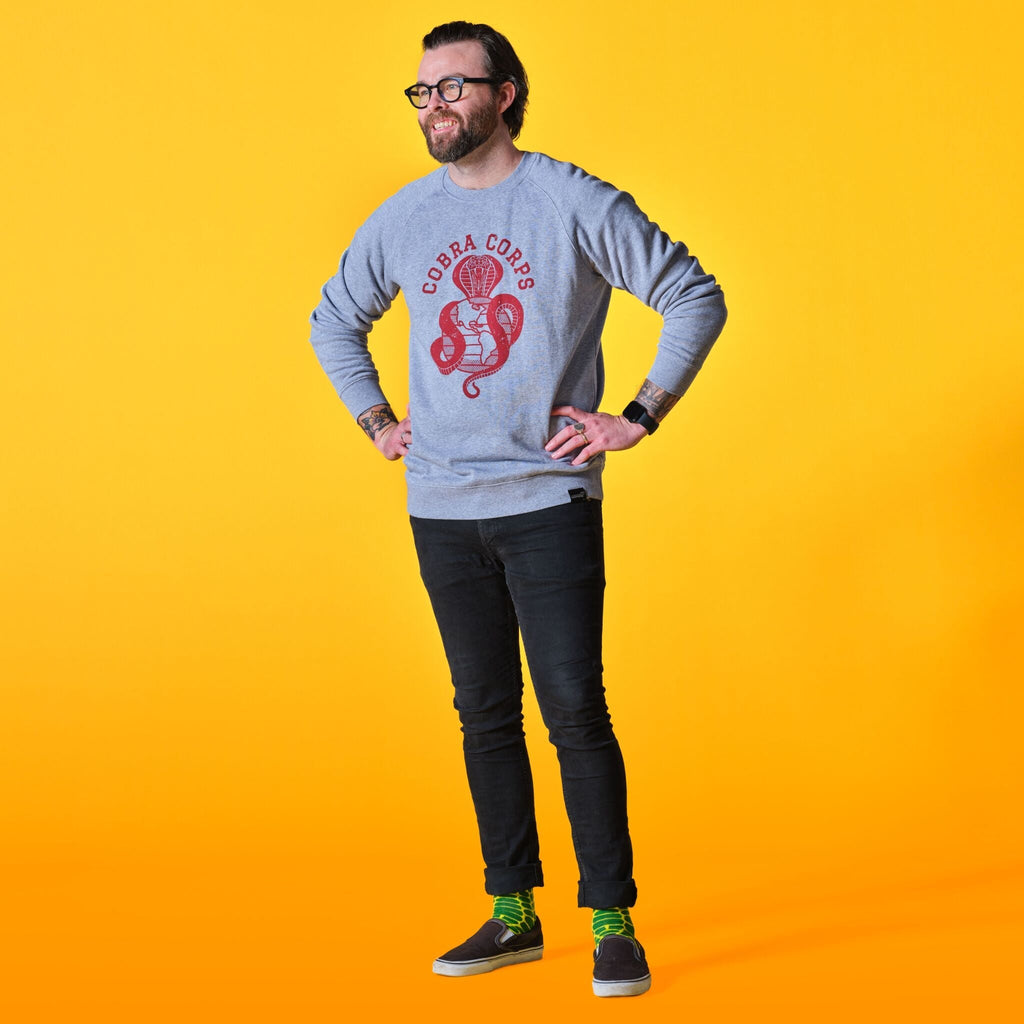 G.I. Joe Fleece - Cobra Fleece Crewneck Sweatshirt T-Shirts, Hoodie | CiraTrend.com (Image 2)