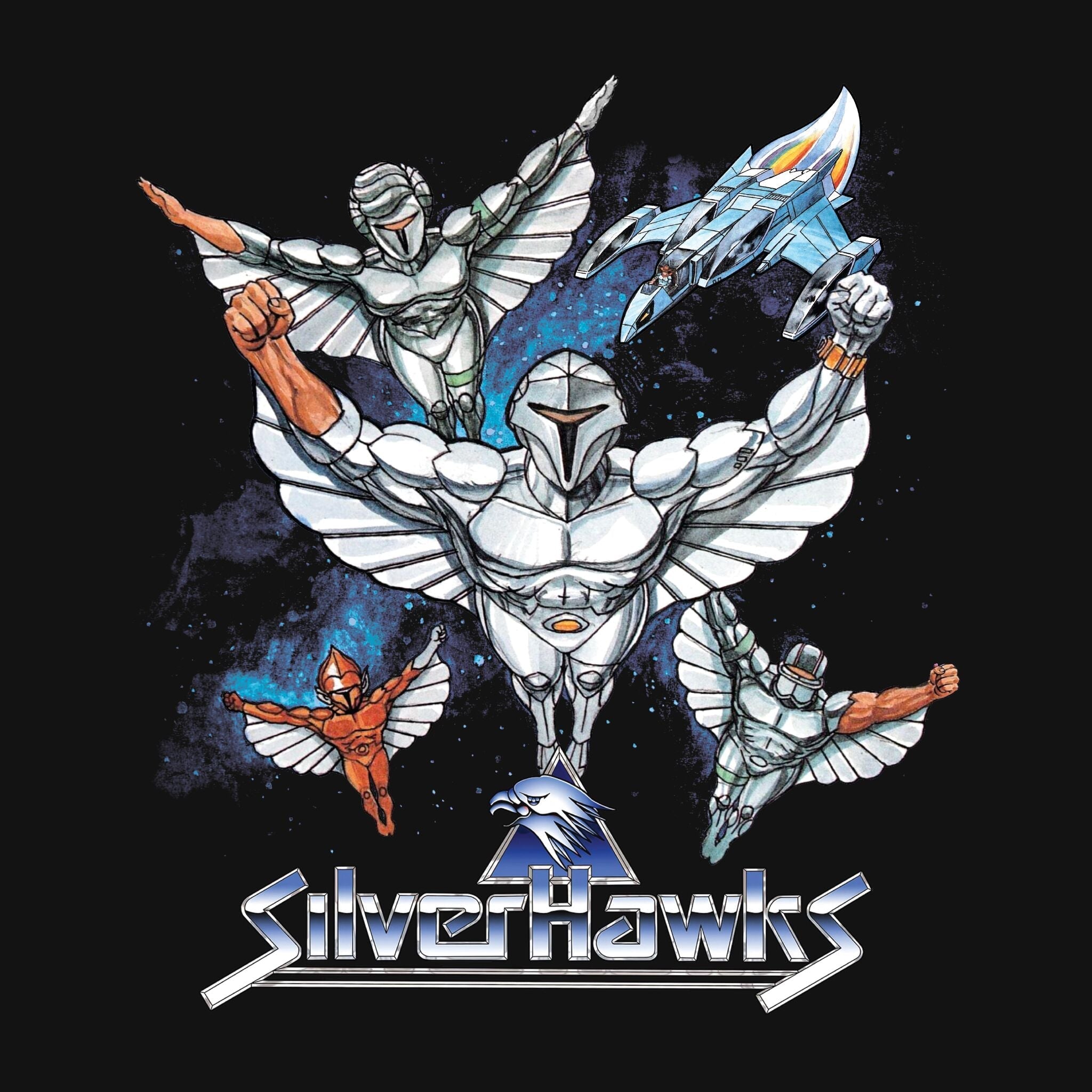 SilverHawks Logo Tshirt Hoodie, Sweatshirt | CiraTrend.com (Image 2)