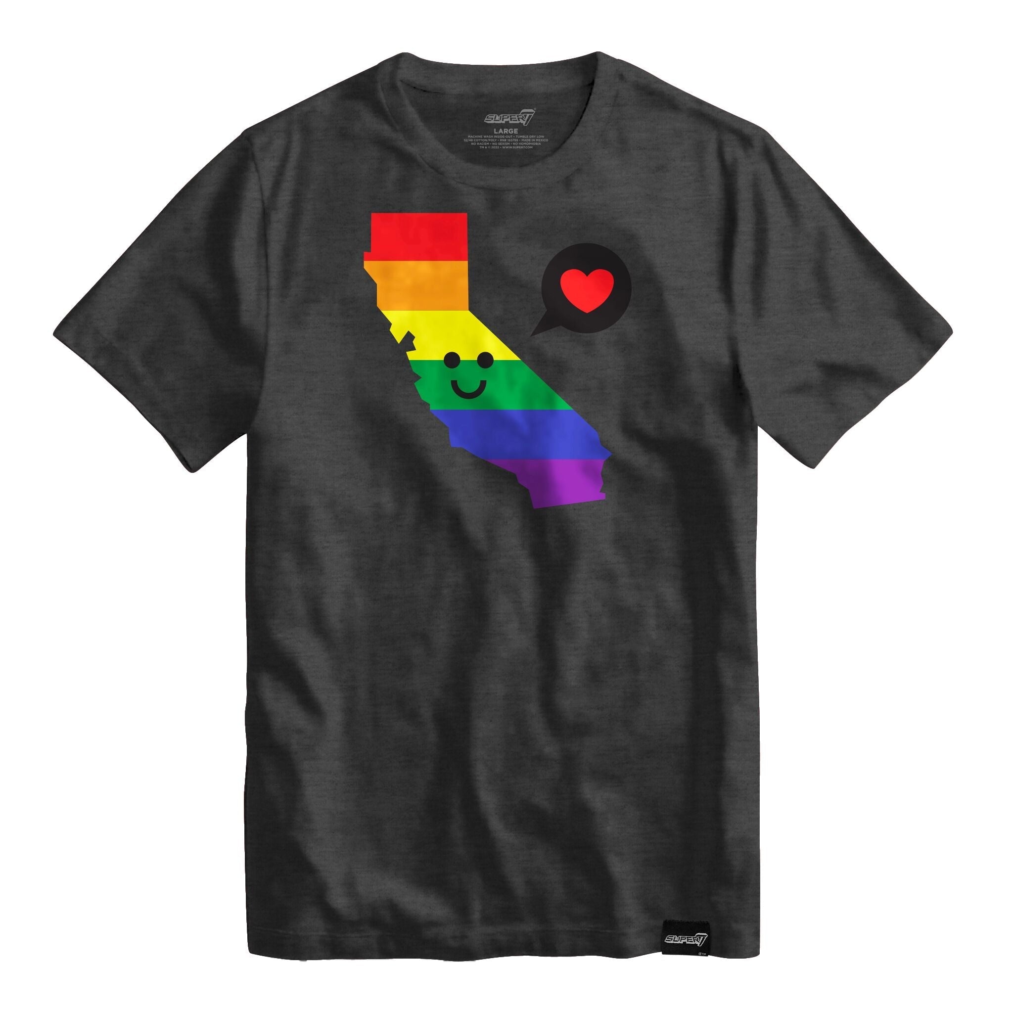 Super7 T-Shirt - California Pride Hoodie, Sweatshirt | CiraTrend.com (Image 1)