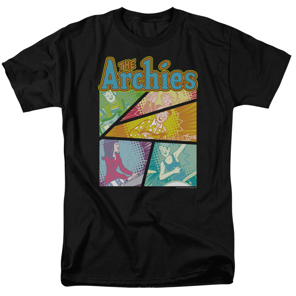 Archie Comics The Archies Colored Mens T Shirt Black Hoodie, Sweatshirt | CiraTrend.com