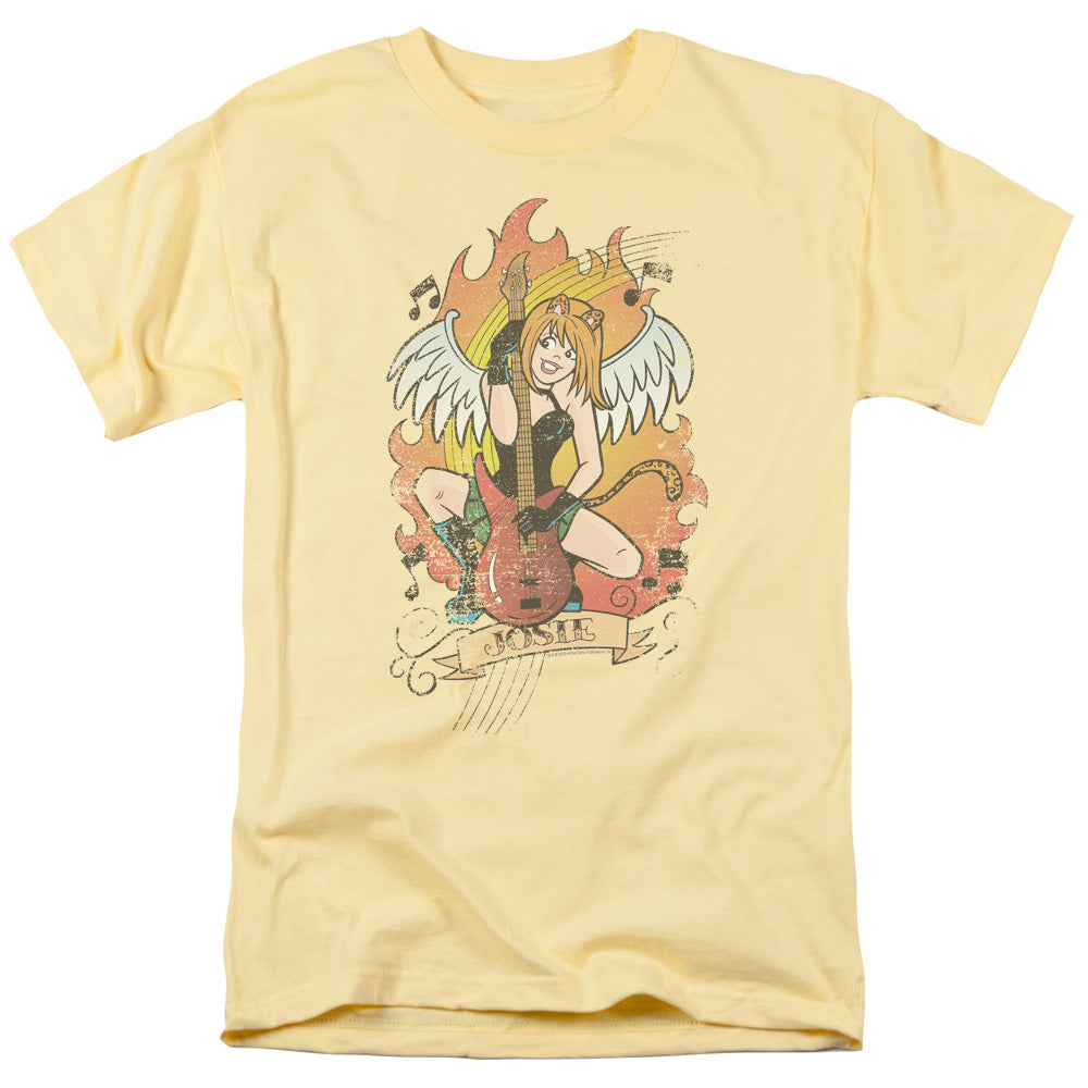 Archie Comics Josie Tattoo Mens T Shirt Yellow Hoodie, Sweatshirt | CiraTrend.com