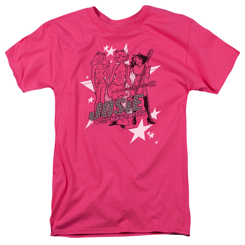 Archie Comics Star Rockers Mens T Shirt Hot Pink Hoodie, Sweatshirt | CiraTrend.com