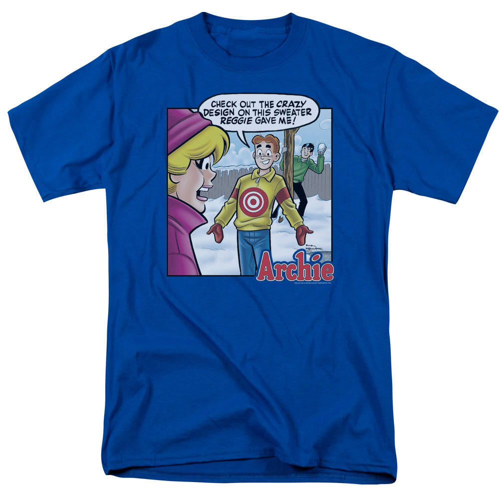 Archie Comics Crazy Sweater Mens T Shirt Royal Blue Hoodie, Sweatshirt | CiraTrend.com