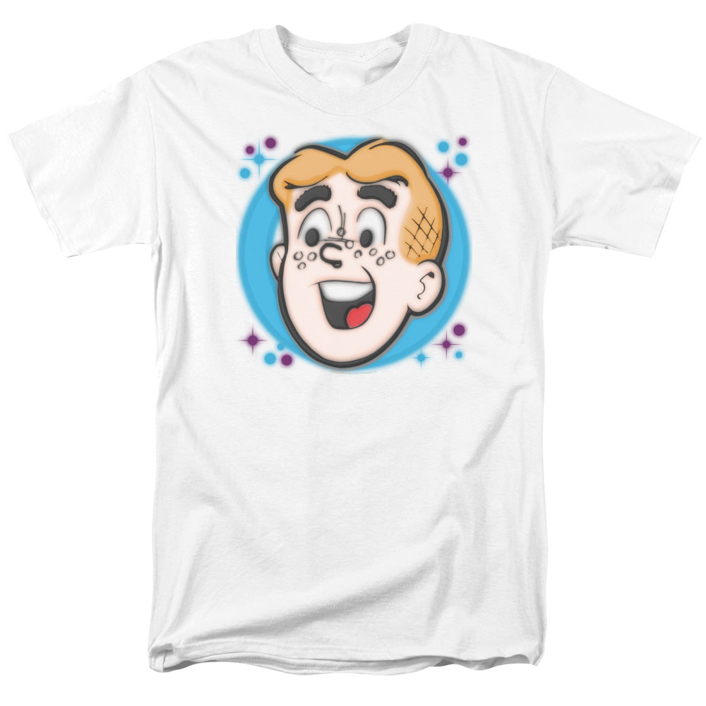 Archie Comics Airbrushed Archie Mens T Shirt White Hoodie, Sweatshirt | CiraTrend.com