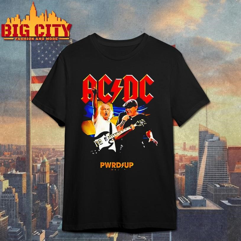 ACDC Gothenburg Sweden 2025 PWRD Up event tour Gothenburg tour 2025 shirt