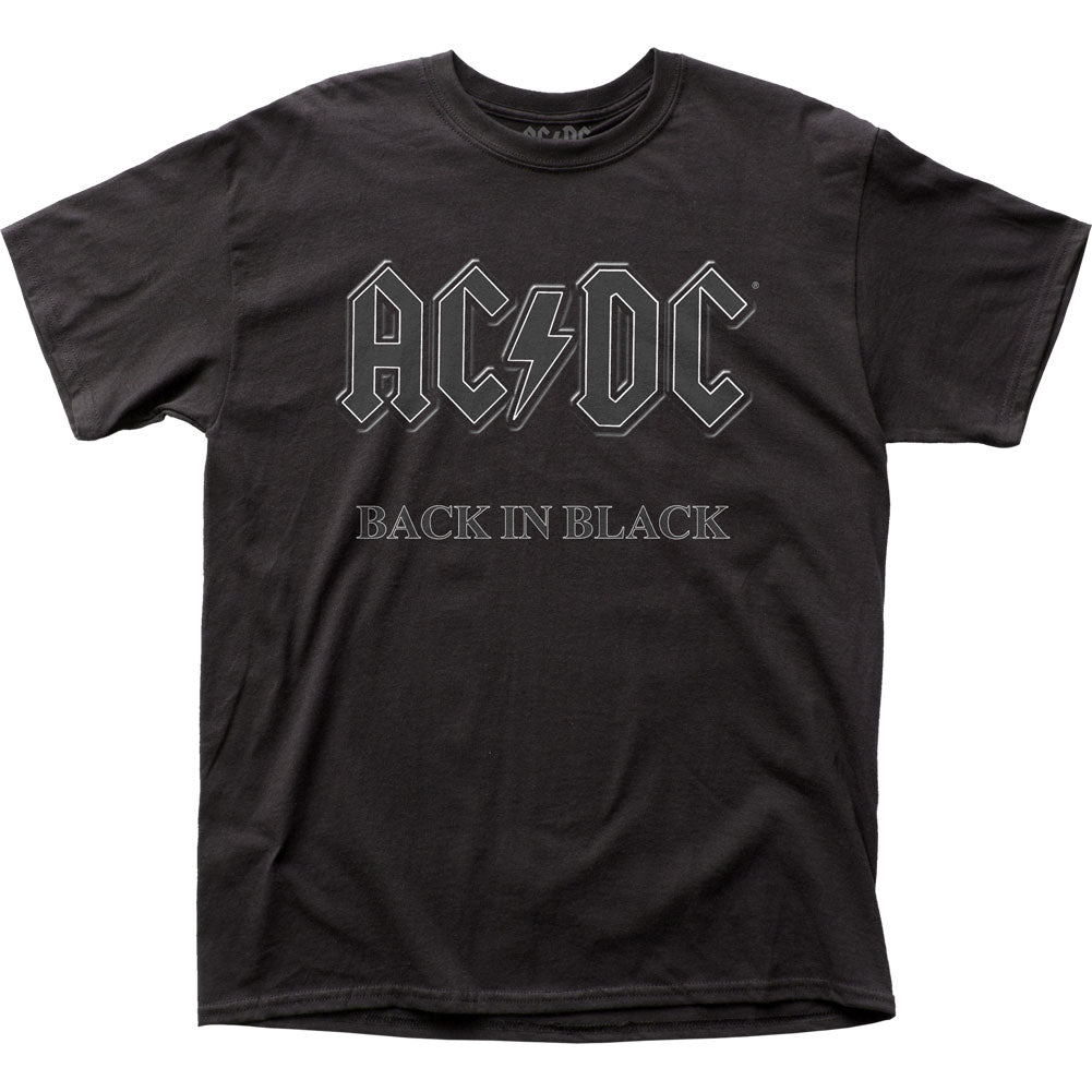 AC/DC Back in Black Mens T Shirt Black Hoodie, Sweatshirt | CiraTrend.com